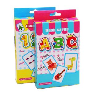 Impresión personalizada Juguetes educativos para niños Enlighten educación temprana Tarjeta de alfabetización en inglés Tarjeta cognitiva <span class=keywords><strong>ABC</strong></span> - Product Image 2