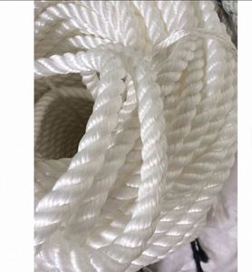 Factory Direct Sale Premium Quality 20mm Nylon Static Rope for <b>Yachting</b> Outdoor Sports 3-Strand Twisted Marine Polyester Mooring - Product Image 2