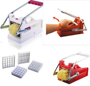 AA444 Home French Tools Potato Chip Chopper French Fry <strong>Cutter</strong> <strong>Veg</strong> <strong>Slicer</strong> Stainless Steel Manual Potato <strong>Cutter</strong> Potato <strong>Slicer</strong> - Product Image 6