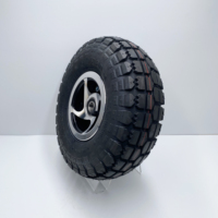 Pneus en caoutchouc remplis de mousse PU anti-crevaison de haute qualité de 11 pouces 4.10/3.50-4 pour fauteuils roulants et scooters de mobilité Aleader/Alleder