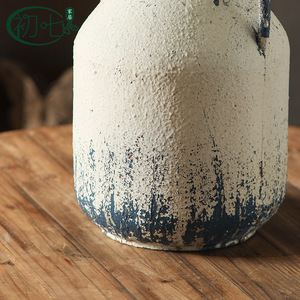 Jarrón de Resina Wabi Sabi A3369 Hecho a Mano con Flores Secas para Decoración de Estudio, Estilo Zen - Product Image 4