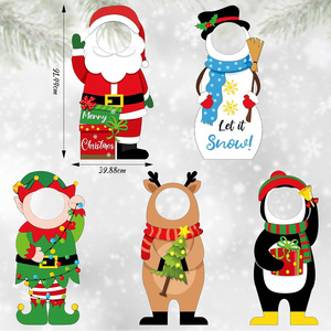 Letreros Decorativos Navideños para Exteriores, Patio, Jardín, Accesorios para Cabina de Fotos, Decoración para Fiestas Navideñas - Product Image 6