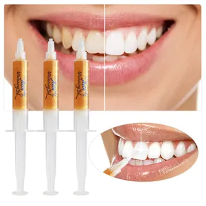 China Best Dental Blanchiment Professional Tooth Whiten 16% 35% 44% Peroxide Hp Cp Gel Syringe Pen 24k Gold Teeth Whitening Gel