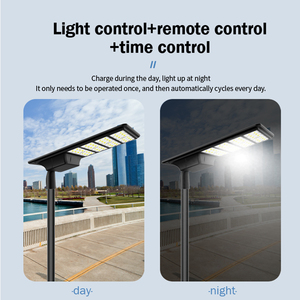 Lampadaire Solaire Intégré en Gros pour Usine, avec Détecteur de Mouvement, Éclairage LED Extérieur Étanche IP65 pour Applications Routières - Product Image 3