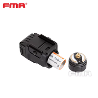 Lampe de poche tactique FMA LR-F8G à double objectif avec faisceau laser vert combiné Design à profil bas Rechargeable TB1475