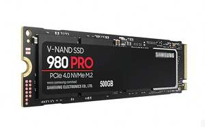 SSD M.2 500GB 980 Pro Internal Solid State Disk M2 2280 PCIe Gen 4.0 X 4, NVMe 1.3c Hard Disk untuk Laptop PC - Product Image 2