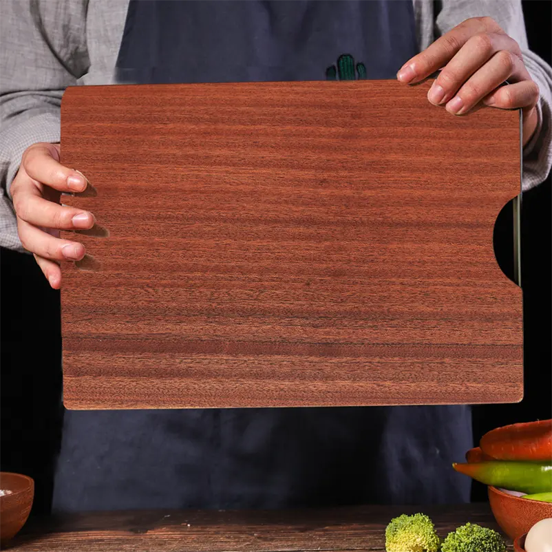 2022 Large Walnut Wood Cutting Board for Kitchen 17x11 Cheese Charcuterie Board Extra Thick Reversible Butcher Block