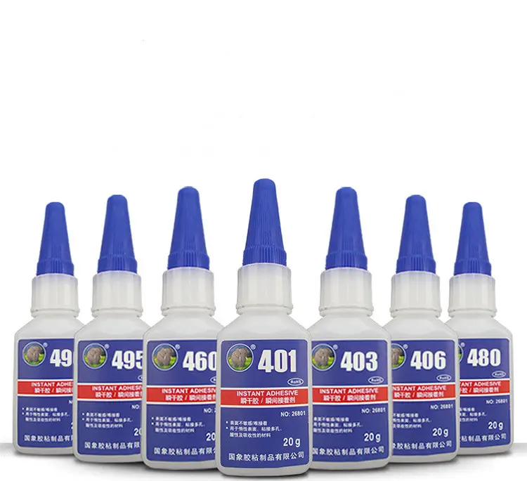 401,403,406,460,480,495,496 Super Glue, 20g Instant Cyanoacrylate Adhesive for plastic,rubber, metal bonding