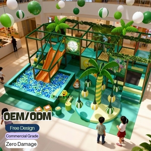 Équipement de terrain de jeux intérieur de style <span class=keywords><strong>nouveau</strong></span>, toboggan et structure d'escalade en mousse souple pour centres commerciaux et <span class=keywords><strong>parcs</strong></span> d'attractions en vente - Product Image 3