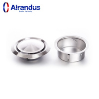 Prix usine rond réglable en acier inoxydable alimentation en air échappement persienne diffuseur soupape d'air soupape d'aération