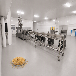 Linea Automatica per la Lavorazione del Riso Arricchito con Vitamine e Proteine, Alta Capacità, Impianto Completo per Riso Artificiale a Base di Vari Cereali - Product Image 1