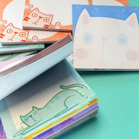 Fabrication de blocs-notes personnalisés de haute qualité avec impression et découpe, 3*3 pouces, pour liste de tâches, papeterie