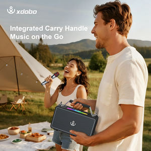 XDOBO Bold <span class=keywords><strong>Mini</strong></span> 80W pour Enceinte Portable 5.3 avec Micro Intégré, Étanche IPX5, pour Home Cinéma et Fêtes, Batterie 8000-10000mAh - Product Image 5