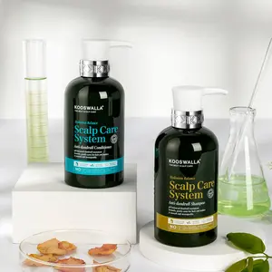 OEM ODM Kooswalla Professional Scalp Care Products Herbal And Vegan Anti Dandruff Shampoo
