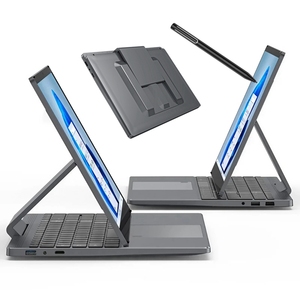 Nuevo Y156 2 en 1 Morphing Laptop Tablet 15,6 pulgadas Pantalla táctil Intel N95 12GB RAM RGB Teclado retroiluminado Notebook PC - Product Image 1