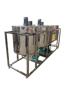 Équipement de raffinage de graines de coton industriel à haute efficacité 500A Usines de fabrication pour noix de coco d'olive-Comprend une nouvelle pompe à sésame - Product Image 4