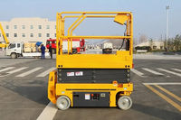 Plateforme de travail aérienne XG1212HA-Li à alimentation au lithium, orientée vers l'utilisateur, pour les travaux de maintenance sur site