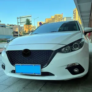 สำหรับ Mazda 3 Axela ปี 2014 2015 2016 กระจังหน้าแบบ Facelift ช่องดักอากาศกันชนหน้า ตาข่ายครอบฝากระโปรงหน้า  แบบเปลี่ยนแทนกระจังกลางทรงรังผึ้ง - Product Image 3