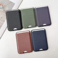 Portefeuille magnétique en tissu Anfeng Tech 17 Pro avec support pliable adhésif, fixation magnétique, utilisation portable en extérieur et sur bureau