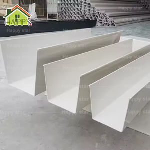 <span class=keywords><strong>Gouttière</strong></span> et tuyau de descente en plastique de toiture de <span class=keywords><strong>PVC</strong></span> de résistance thermique pour des bâtiments - Product Image 1