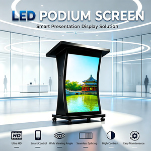 Pantalla LED de Podio Móvil con Píxeles Personalizables, Pantalla LED Vertical Todo en Uno para Conferencias, Escenarios, Discursos y Eventos - Product Image 2