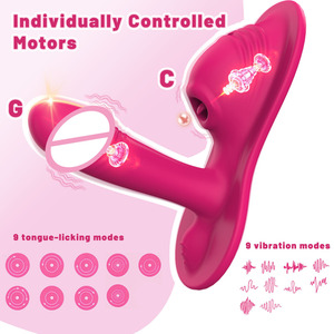 <strong>New</strong> APP USB Rechargeable IPX5 Waterproof 9 Frequencies Cushion Clitoris Stimulation Massager Female Sucking <strong>Vibrator</strong> - Product Image 2