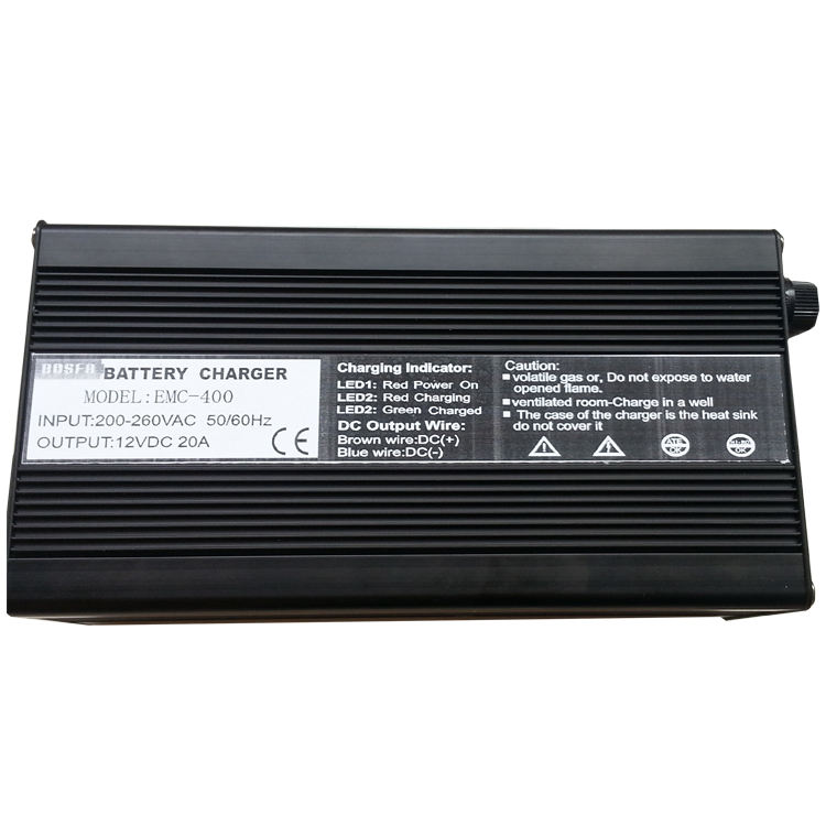 EMC-400 400W Lead Acid Battery Charger for Scooters Bikes