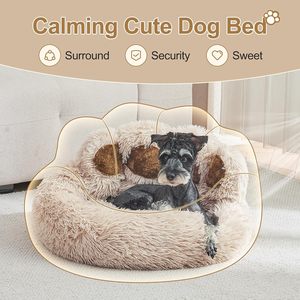 Venta al por mayor de fábrica: Cama moderna de lujo para mascotas, suave casa de felpa para perros, colchoneta térmica para todas las estaciones. - Product Image 4