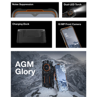 AGM Glory SE 5G LTE Octa Core Qualcomm 1 Año de Garantía Teléfono Inteligente Resistente al Agua Android 11 Doble SIM Batería de 6000 mAh