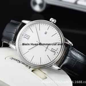 헤리티지 시리즈에 대한 뜨거운 판매 완전 자동 기계식 남성용 시계 스테인레스 스틸 사파이어 크리스탈 유리 - Product Image 2