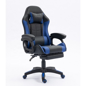 Precio barato 1 pieza envío gratis Sillas <span class=keywords><strong>Gamer</strong></span> Office <span class=keywords><strong>PC</strong></span> sillas reclinables respaldo Slide Linkage reposabrazos Silla <span class=keywords><strong>de</strong></span> juego con reposapiés - Product Image 1