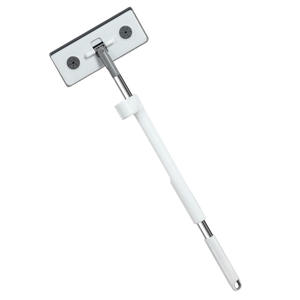 Mini Mopa Plana con Paño de Microfibra y Cierre de Gancho y Bucle para Limpieza de Pisos y Ventanas, Uso Doméstico - Product Image 1