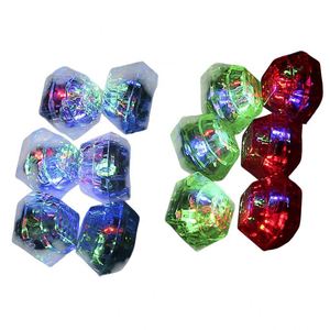 Anillos de Diamantes de Plástico con Luces LED para Decoración de Bodas y Despedidas de Soltera, Anillos Brillantes para Fiestas - Product Image 6