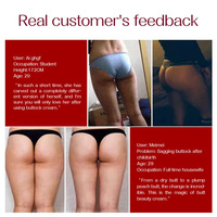 Crème Volumatrice Fessier Efficace, Lifting des Hanches et Fesses Sexy, Massage Repulpant et Agrandissant pour Femme