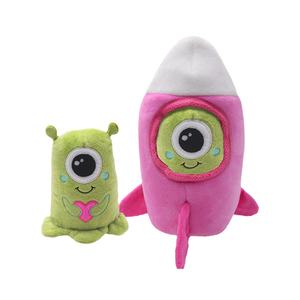 Famipet Custom <span class=keywords><strong>Alien</strong></span> Series Design Funny muslimsoft farcito peluche Pet Toy Squeaky <span class=keywords><strong>Dog</strong></span> Toy - Product Image 1
