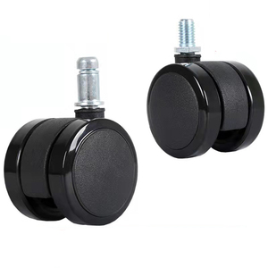 2-Zoll-Möbelrollen 50-mm-Bürostuhl PU-Lenkrad Langlebiges 2-Zoll-Rollen rad - Product Image 4