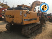 La Corée de bonne qualité a utilisé l'excavatrice de Hyundai 150 LC-7 à vendre/excavatrice de Hyundai à bas prix