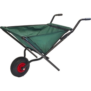 รถเข็นผ้าใบแบบพับได้รถเข็นแบบใช้มือในสวนกรอบโลหะ - Product Image 3