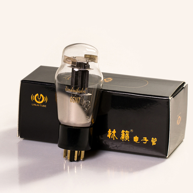 Linlai 6SN7 Vacuum Tube with Bakelite for Audio Tube Amplifier
