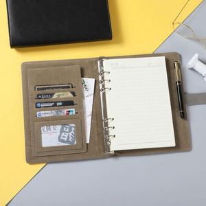 Custom Logo A5 Removable Notepad Loose-<b>Leaf</b> Gift Set Office Business Notebook - Product Image 2
