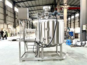 Usado 70L 100L 500L Fermentador De Aço Inoxidável para Café Agitando Extração ISO Certified Componentes do Núcleo-Pressão Vessel PLC - Product Image 4