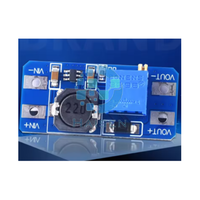 Haisen MT3608 modul penguat DC-DC, papan modul catu daya Booster, modul penguat 2A maks 2 v-24 V hingga 5/9/12/28V