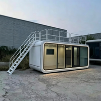 Apple Cottage – Maisons miniatures préfabriquées modernes et populaires pour l'extérieur, bureaux mobiles, pods de travail, maisons conteneurs