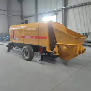 Jiuhe bán nhà máy Trailer đổ bê tông Máy bơm bê tông để bán ở Ai Cập