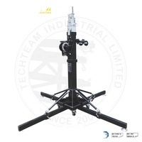 TECHTEAM en Oferta, Soporte de Acero para Line Array de Alta Capacidad de Carga (230 kg), Torre Elevadora de 5.3 m, Modelo MT-530, Certificación TUV CE, para Colgar Altavoces