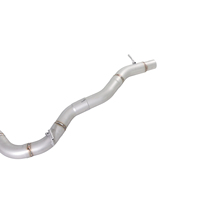 Système d'échappement Catback haute performance pour Audi TT 8J 3.2L VR6, silencieux simple en acier inoxydable SS304, double soupape électrique, double sortie