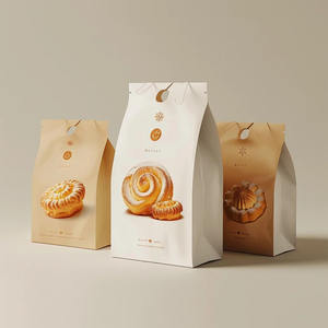 Sacs d'emballage pour farine en plastique refermable à fermeture éclair, imprimés en gravure, de qualité alimentaire, résistants à l'humidité, 1 kg, 2 kg, 5 kg, 10 kg, pour usage agricole - Product Image 1