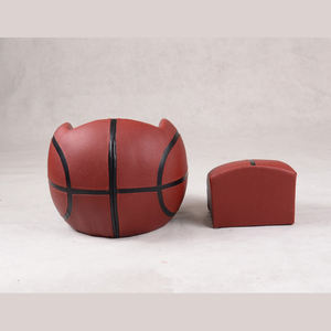 Canapé de basket-ball 2 pièces au design moderne pour enfants dans la chambre ou le salon Derniers meubles - Product Image 4