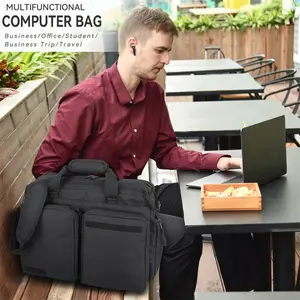 Weiblich Mann Geschäfts-Büro-Kartuschen Taschen Computer College Schule Notizbuch Tasche Training Männer Laptop Geschäftstaschen