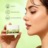 Mayfancy Crème Visage à l'Avocat 50ml, Hydratant Quotidien Doux et Nourrissant pour Tous Types de Peau